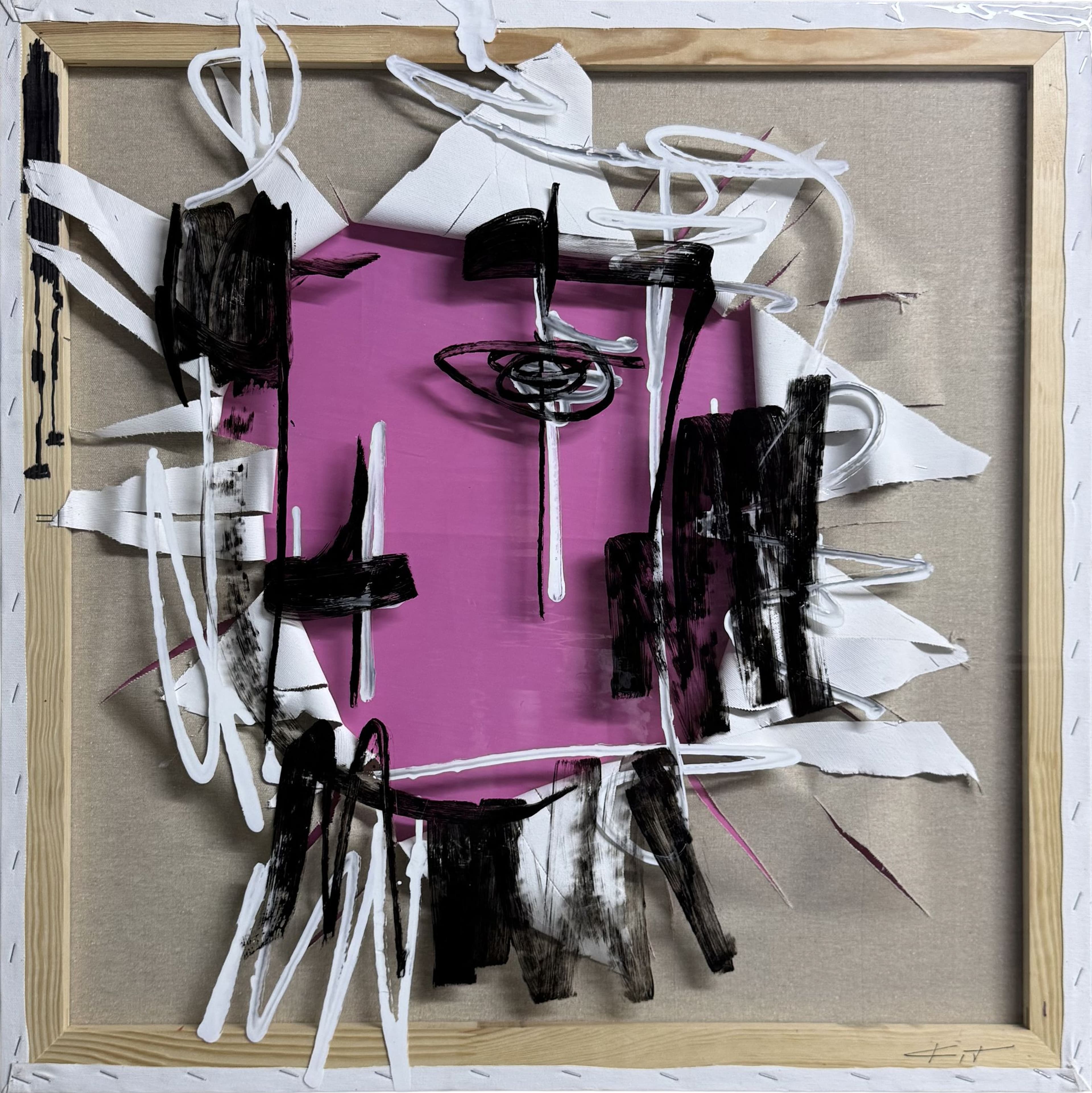 Kitelit .02 — 2025, 70×70cm